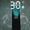 Inteligentná digitálna kúpeľňová batéria s displejom teploty 270° Ambientné LED osvetlenie Úsporný prevzdušňovač