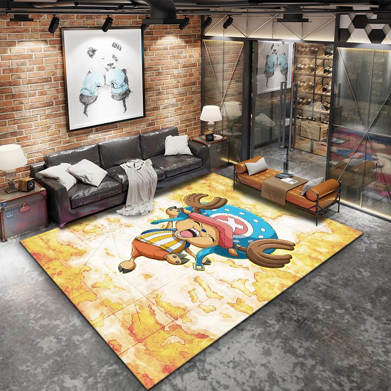 One Piece Tony Tony Chopper Carpet Rug For Living Room Bedroom Home Sofa Decoration,kids Play Nonslip Floor Mat