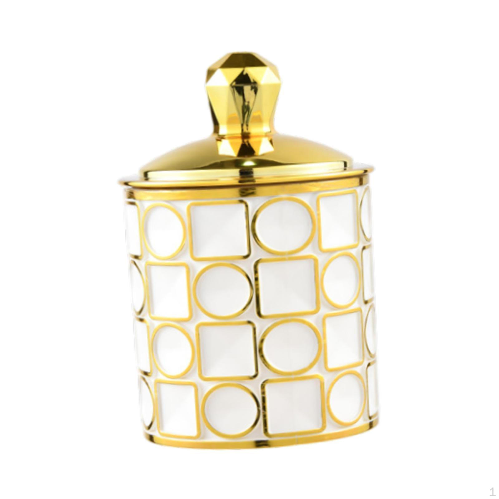 

Герметичная банка для хранения продуктов, включая конфеты и рассыпной чай S_White Gold