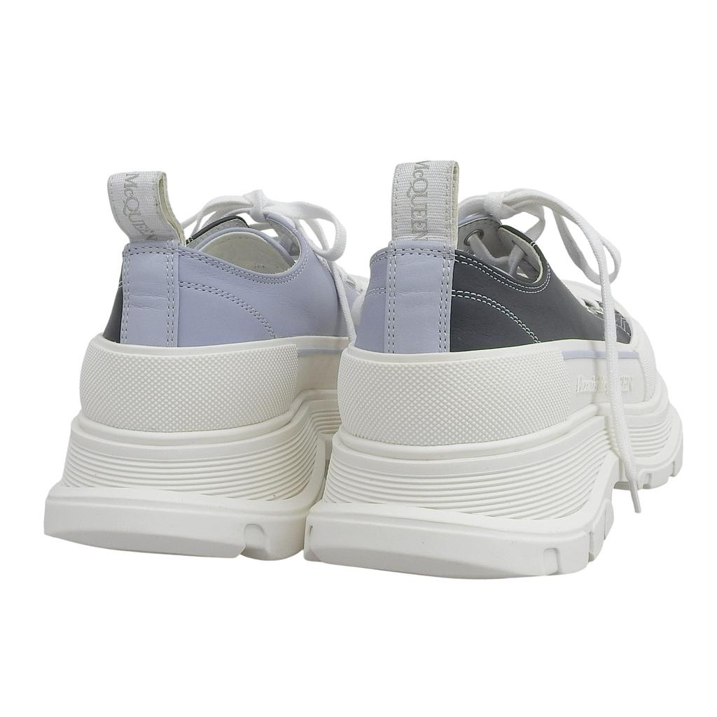 Mükemmel Alexander McQueen spor ayakkabıları TREAD SLICK beyaz deri erkek 41 705662 Kullanılmış