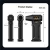 A84E-Electric Air Blower Compressed Air Duster 130000RPM Featuring 4-Speed Adjustment& LED Light, Rechargeable Fast-Charging