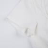 2024 Summer Sweet Lace Spliced White T-shirt Women Square Neck Short Sleeve Tshirts Woman Slim Fit Elegant Vintage Lady T Shirt 24279