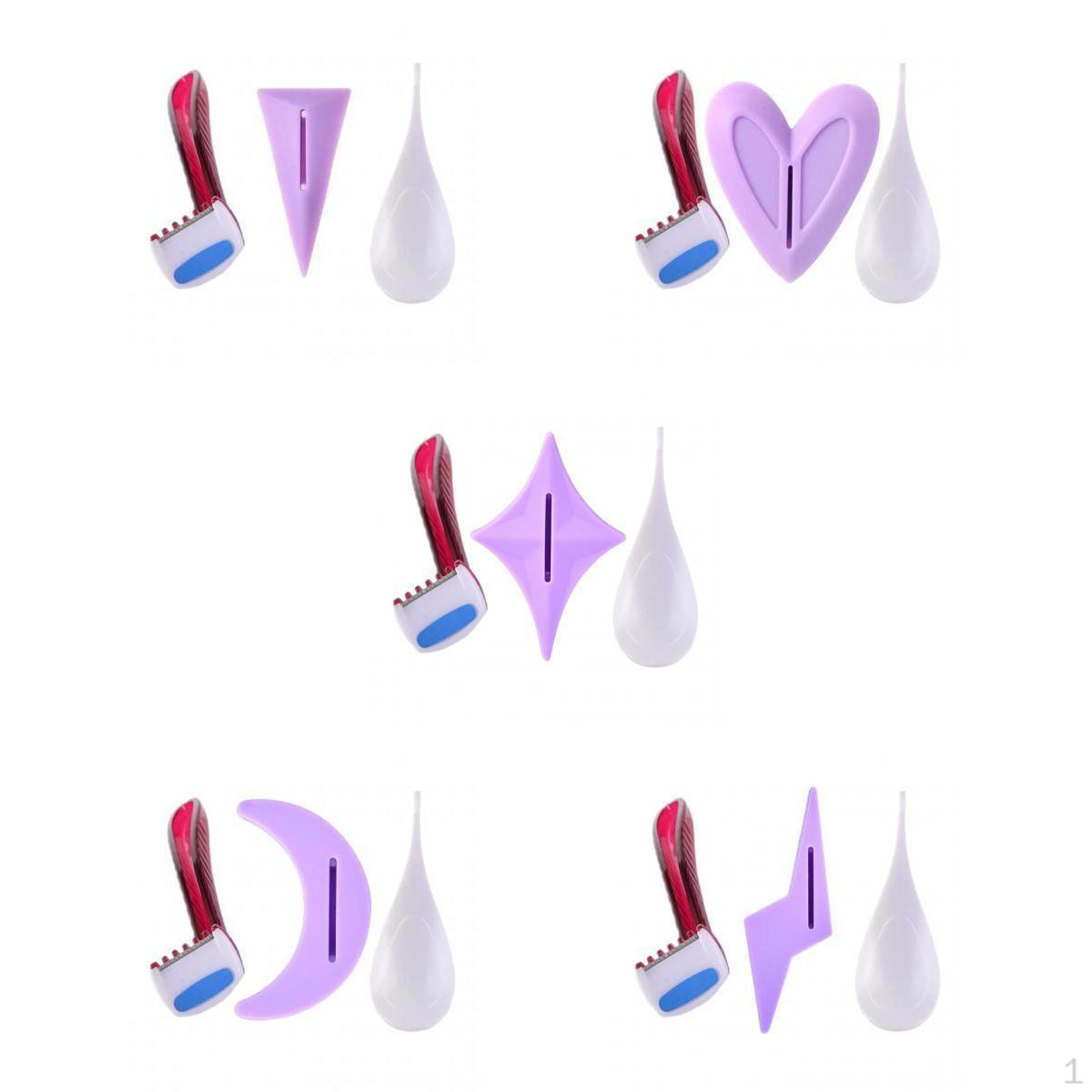 

Набор бикини из 5 предметов Инструмент для формирования трафарета для бритья интимных мест для лобковых волос