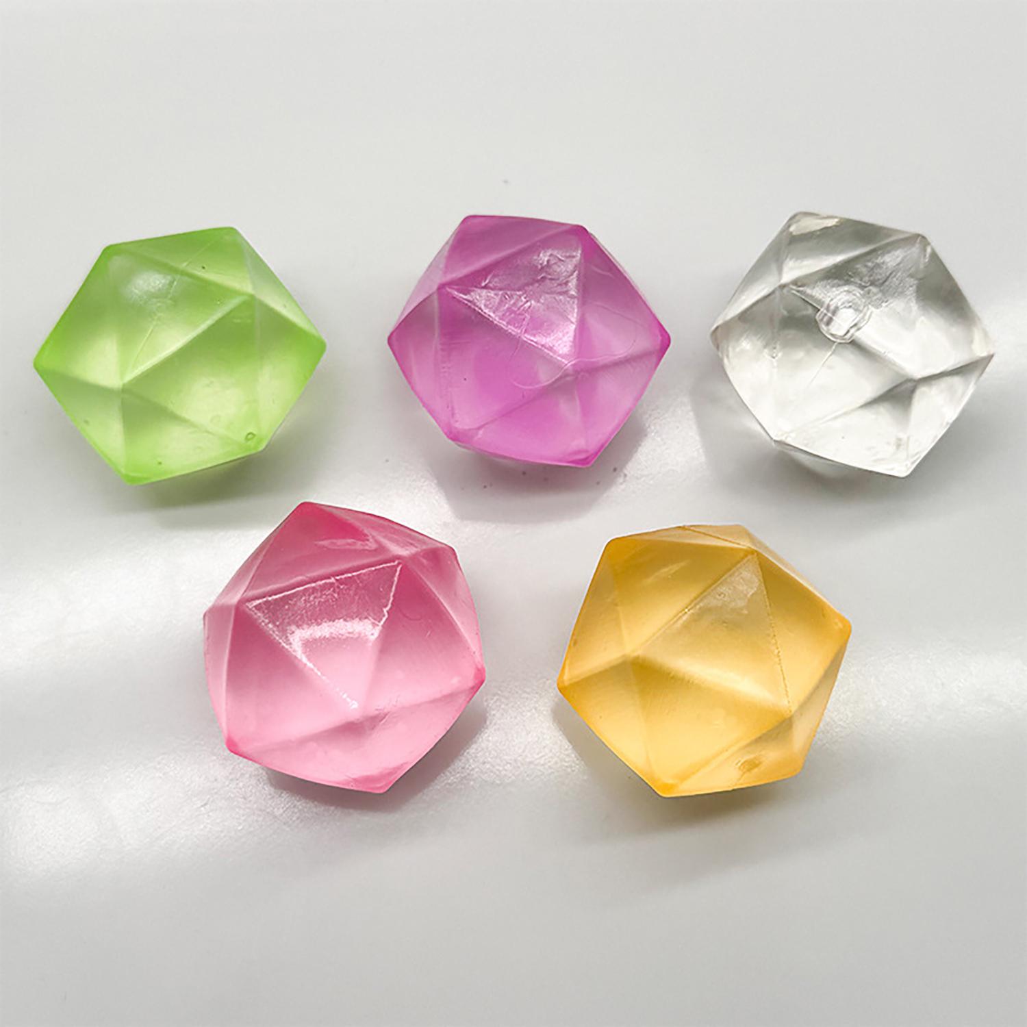 Activating Toys Ice Maltose Stress Relieving Toy, Diamond Shaped Pinch, Squeeze Release Toy, Sensory Toy