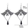 Gothic Vampire Bat Earrings for Women Men Night Bat Ghost Festival Punk Rock Hip Hop Earring Party Gift Jewelry