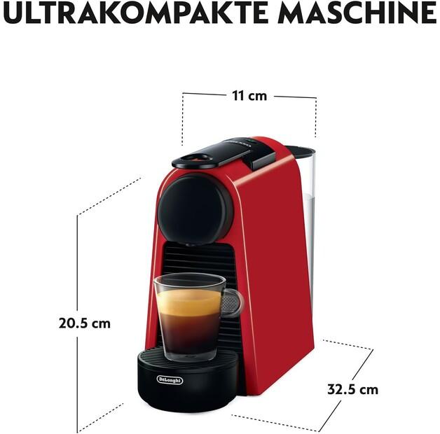 Капсульная кофемашина DeLonghi EN 85.R Essenza Mini ruby red