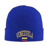 Men Women Unisex Venezuela Flag Beanie Hats Knit Hat Spring Kpop Caps Pattern Thermal Elastic Bonnet Hats