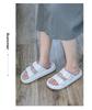 2025 Thick-Soled Double Buckle EVA Sandals: Step-On-Comfort for Couples, Women, Indoor/Outdoor Use