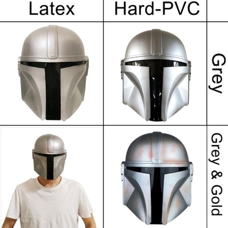 4 Style The Cosplay Helmets Pvc Masks Props Halloween Mandalorian Helmet