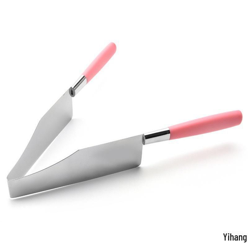 

Инструмент для резки и переноса торта из нержавеющей стали синий