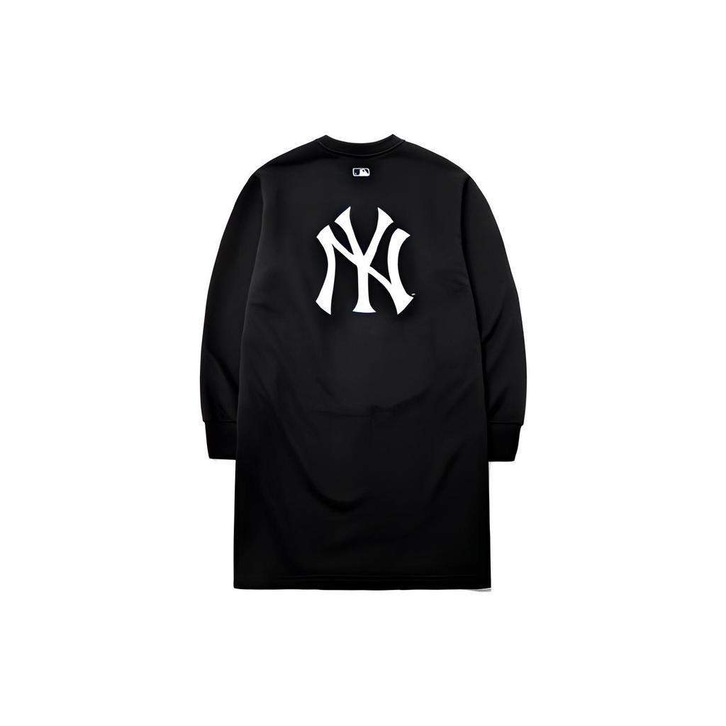 New MLB Long Sleeved Dresses Women's Black 3FOPB0114-50BKS