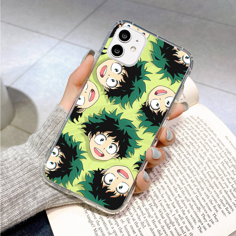 Pouzdro pro Samsung A04 A14 A23 A34 A54 M23 M33 M52 M53 Realme 10 9 C30S C35 C55 VIVO Y02S Y21 Y51 X80 Pro Transparent Cover WI69 My Hero Academia
