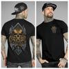 JUDGE Gothic Dark Art Style Summer Casual TShirt Unisexs and Womens Luxury Brand Top  New Art