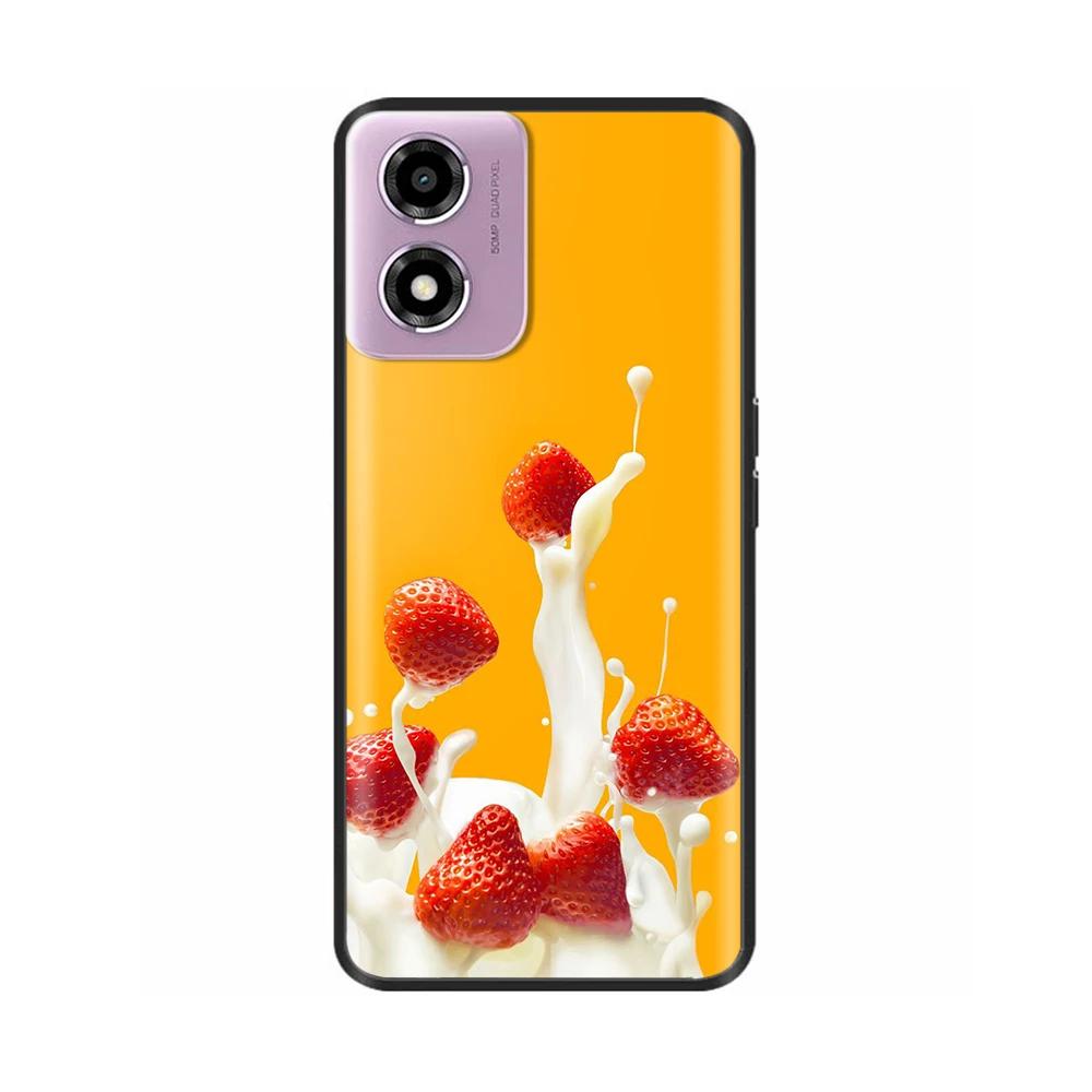 Für Motorola Moto E14 Hülle Luxus TPU Weiches Silikon Handyhüllen Abdeckung Für Moto E13 E MotoE14 E 14 Stoßfest Süßes Bumper Hülle