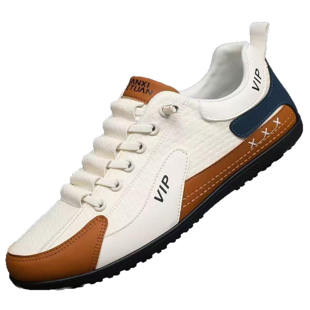 New Autumn Soft-soled Shoes Light Shoes Casual Leather Shoes Youth Sports Running