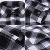 Oversize 10XL 11XL 100% Cotton Flannel Soft Regular-fit Long Sleeve Shirt Single Pocket Comfortable Casual Thick Plaid Shirts