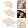 Blocking Board, Wooden Craft Crochet Knitting Board. Practical Tool for