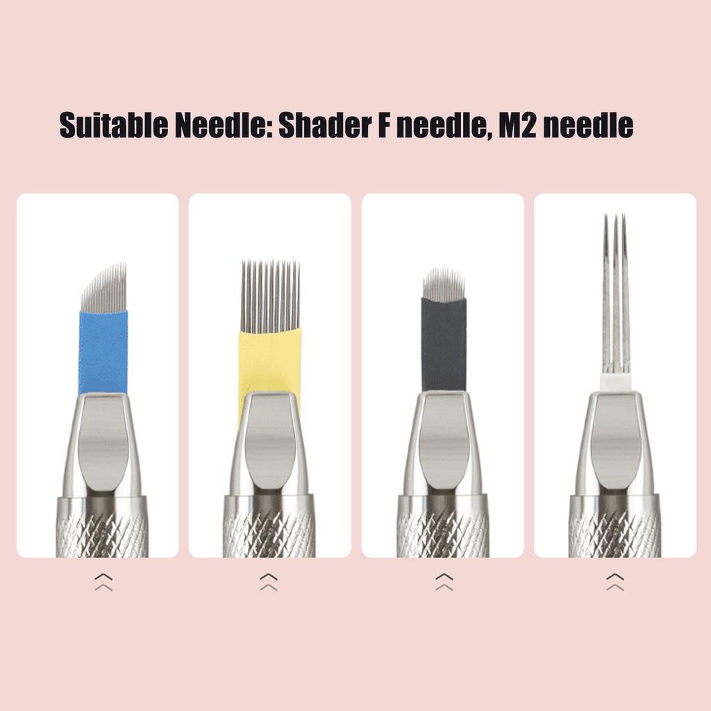 Flat Microblading Pen SemiPermanent Eyebrow Lips Eyeliner Tattoo Shader Pen Hand Tool