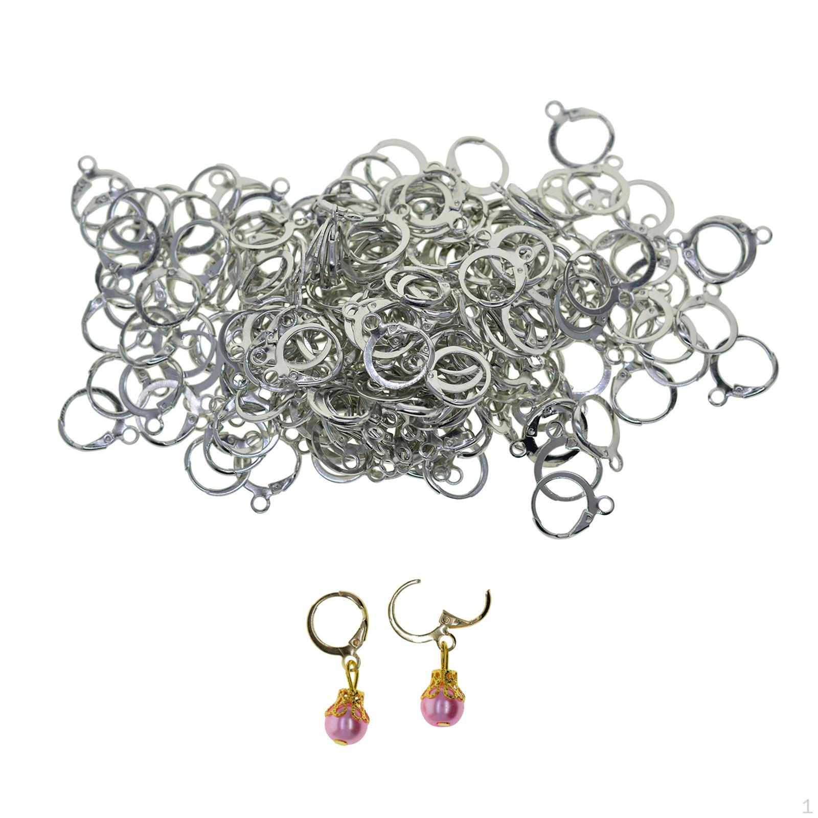 200pcs Rear Lever Earring Brackets Ladies Ear Thread