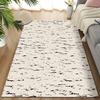 Wohnzimmerteppich Schmutzabweisend und Pflegeleicht Bodenmatte Schlafzimmer Bettvorleger