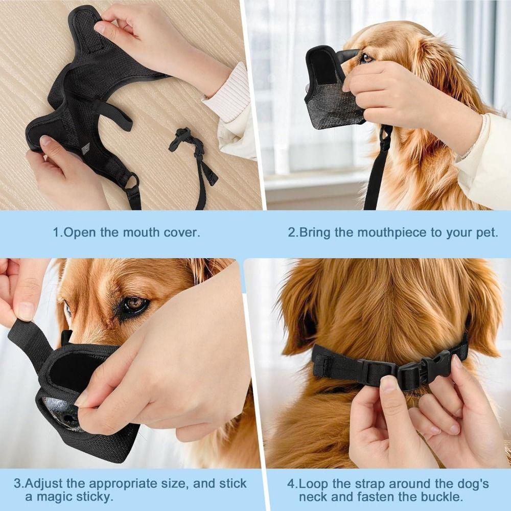 Creative Dog Muzzle Basket S-XL Anti Barking Dog Muzzle Pet Dog Mouth Cover Pet Accessories