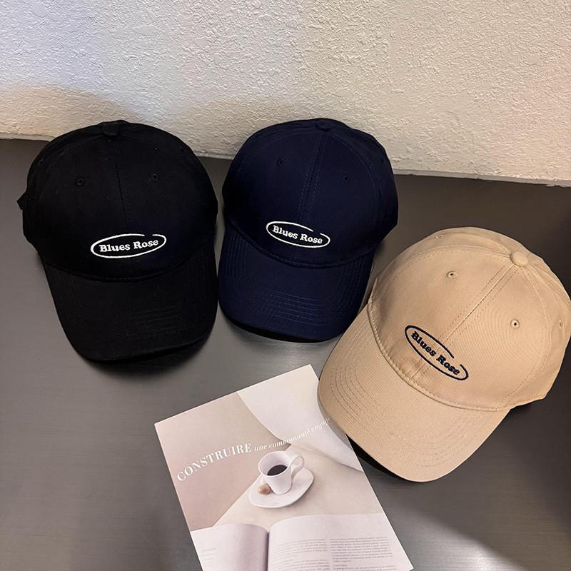 Letter Simple Embroidery Pattern Neutral Casual Baseball Cap For Use Daily