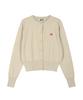 Signature Heart Cardigan [Beige]