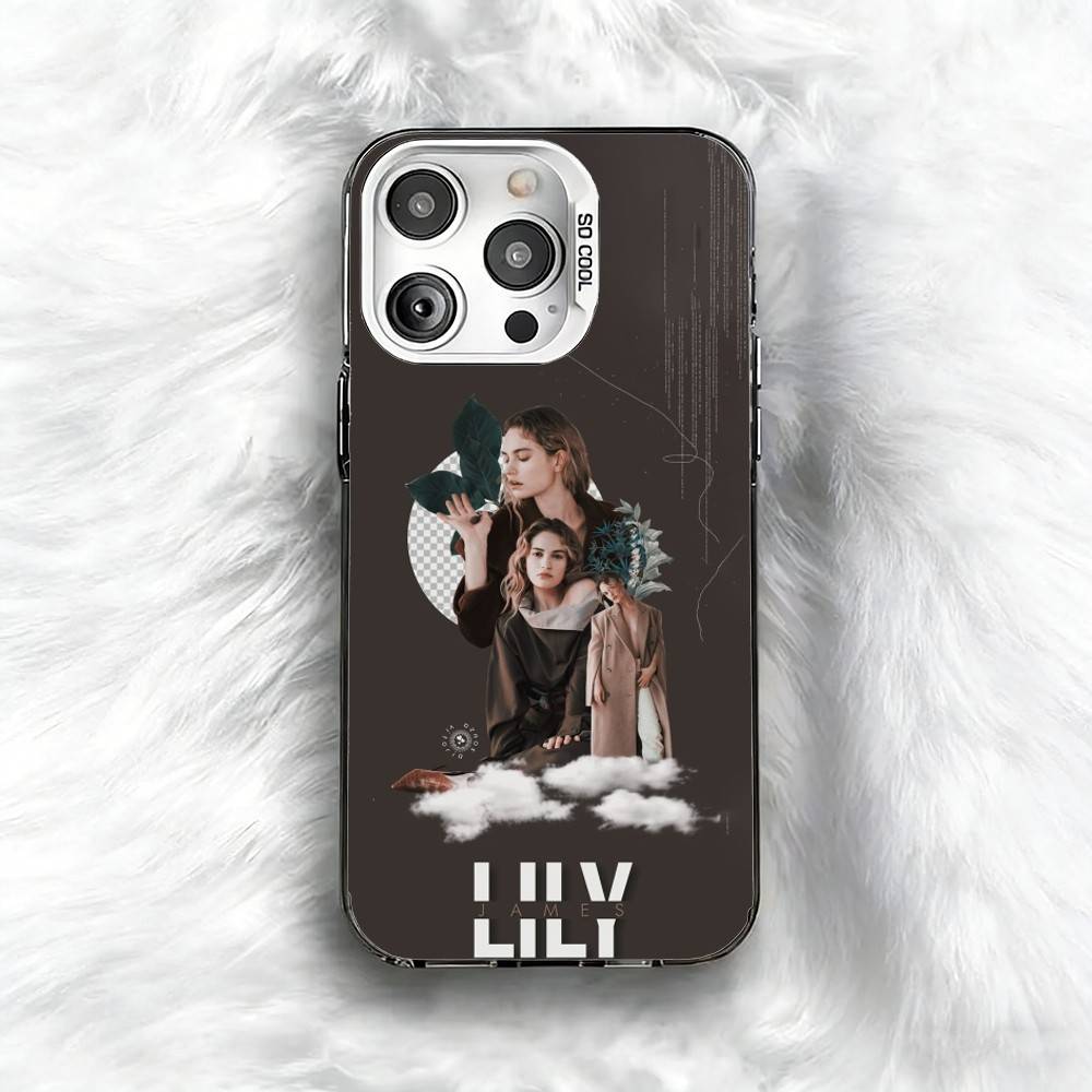 

Actor L-Lily J-James Phone Case For iPhone 16 17 15 14 12 13 Pro Max Black Color Shockproof Cover iPhoneXSMAX