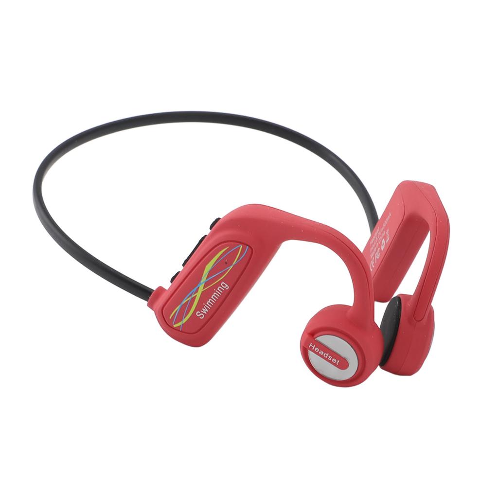 Underwater Waterproof Headphones Professional IP68 Waterproof 5.0 Swimming Headphones for Swimming Running Cycling 16G Memory