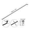 FOURTY Wheel Plated Spoke 13G Bike Spoke 180mm Length with Nipples Universal