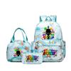 New rhythm box heat transfer backpack Sprunki music game merchandise school bag