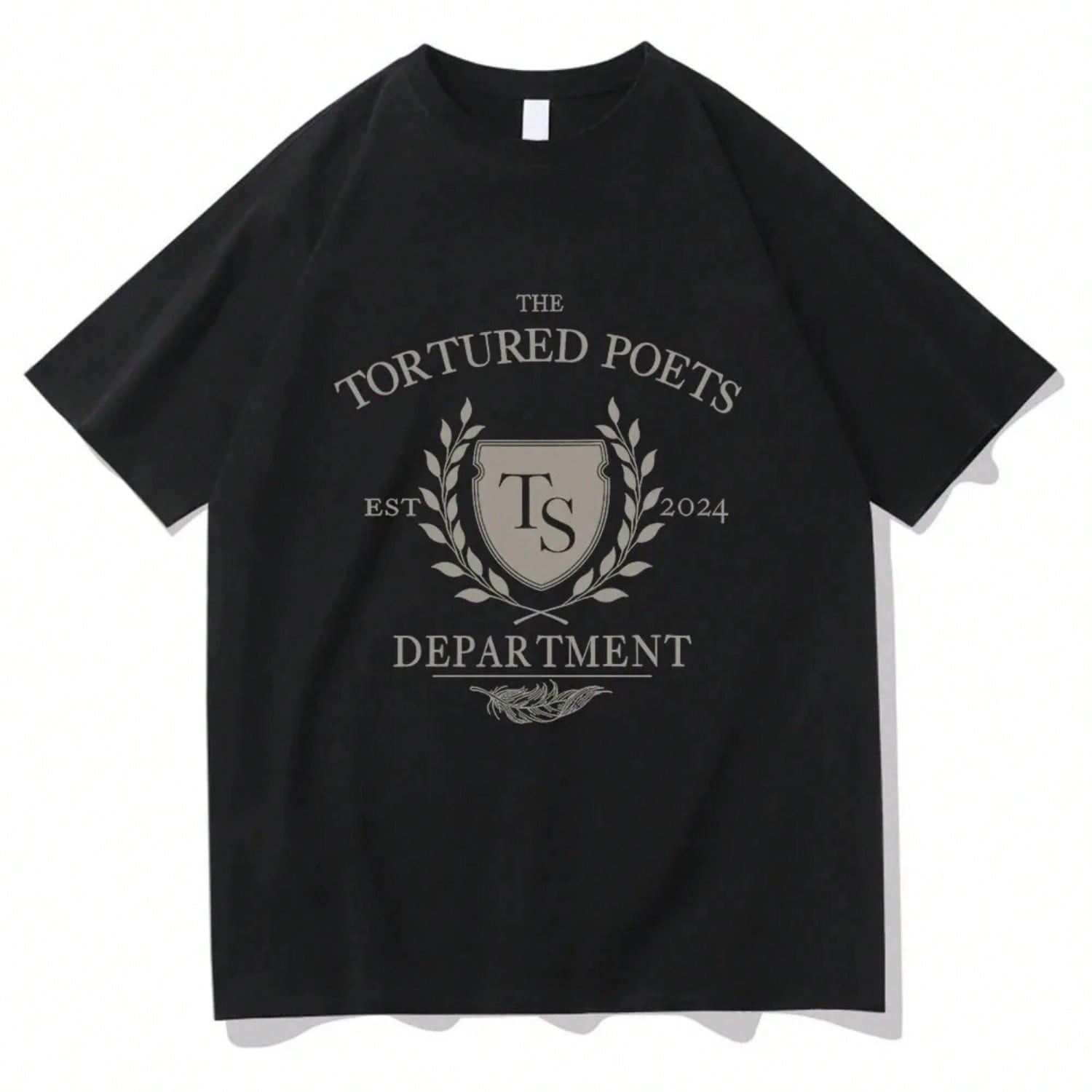 2024 New Album The Tortured Poets Departunisext T Shirt Fashion unisex Harajuku Vintage T-Shirt unisex High Quality Cotton Tees Shirts S разноцветный