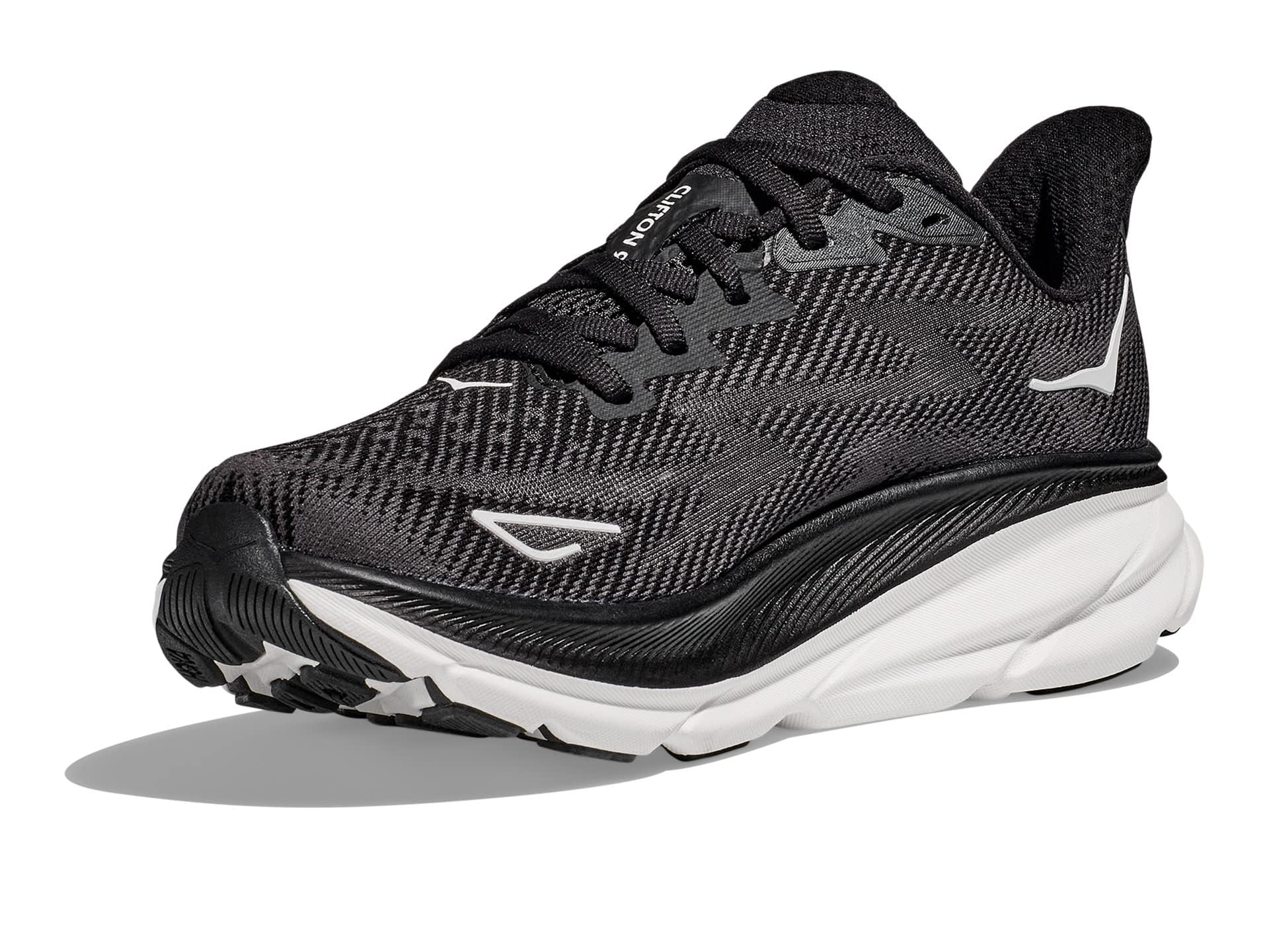 

HOKA ONE ONE CLIFTON 9 ЧЕРНЫЙ/БЕЛЫЙ 22.5СМ чёрный