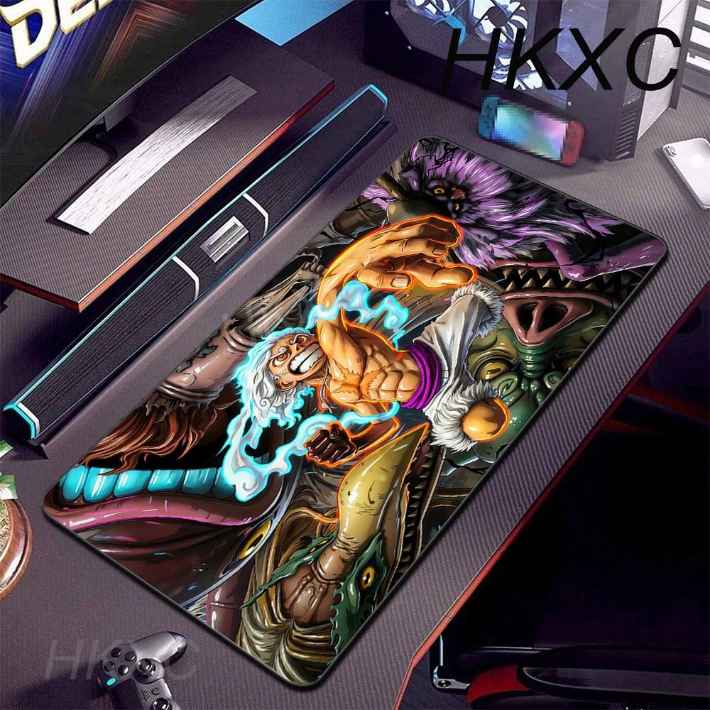 XXL Mouse Pad Computer Mousepad Non-slip Gamer Keyboard Pad One Piece Luffy Gear5 Mausepad Keyboard Pads Design Desk Mat Carpet