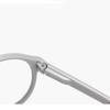 Fashionable Folding Reading Glasses for the Elderly with Anti-Blue Light Lenses and Spring Hinges, Includes Protective Case