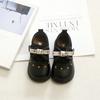 New Autumn and Winter Girls Bow Comfortable and Fashionable Soft-soled Leather Shoes