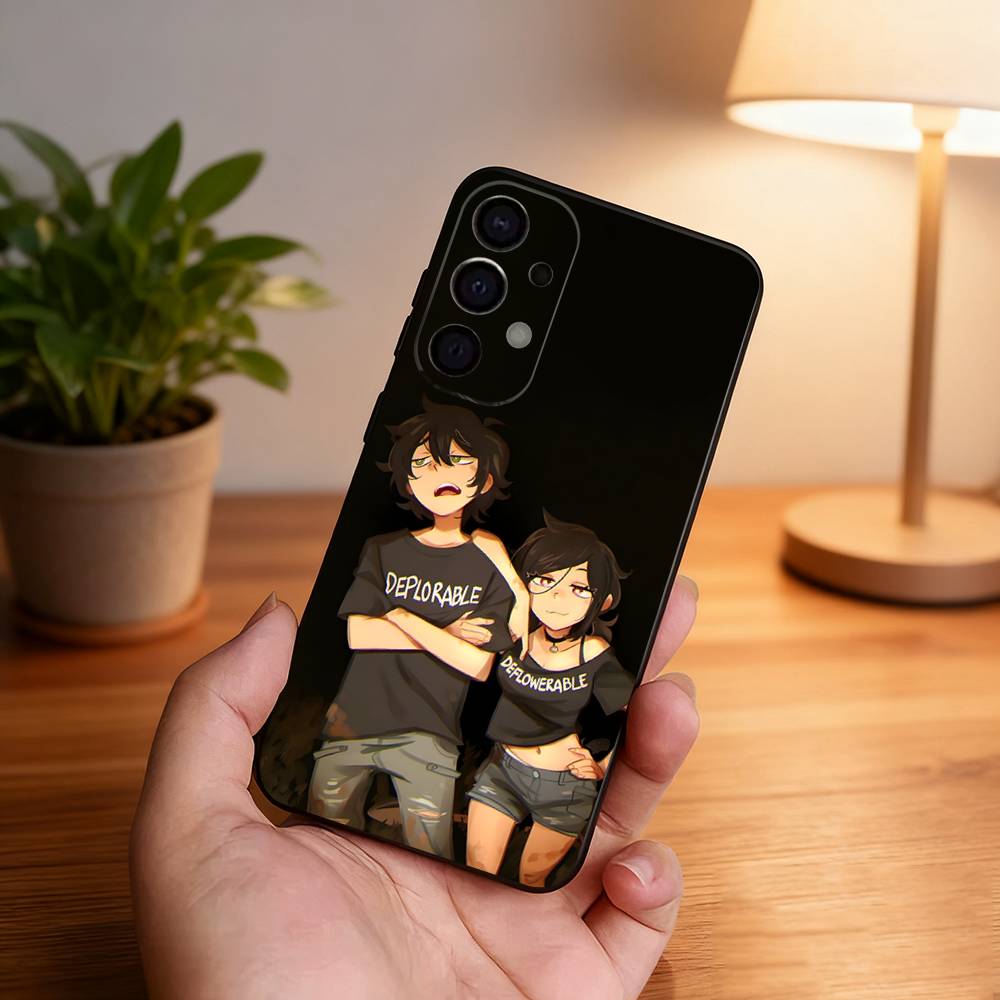 The C-Coffin of Andy and L-Leyley Black Cover Phone Case For Samsung S26,S25,S24,S21,S22,S23,S30,Ultra,S20,Plus,Fe,Lite,5G