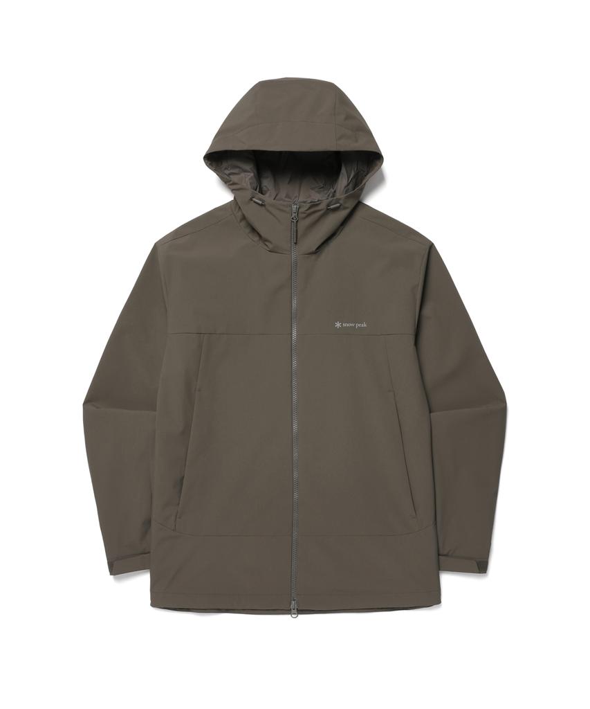 Snowpeak Apparel 2L Titanic Windbreaker (S26Sutwb38) Dark Khaki