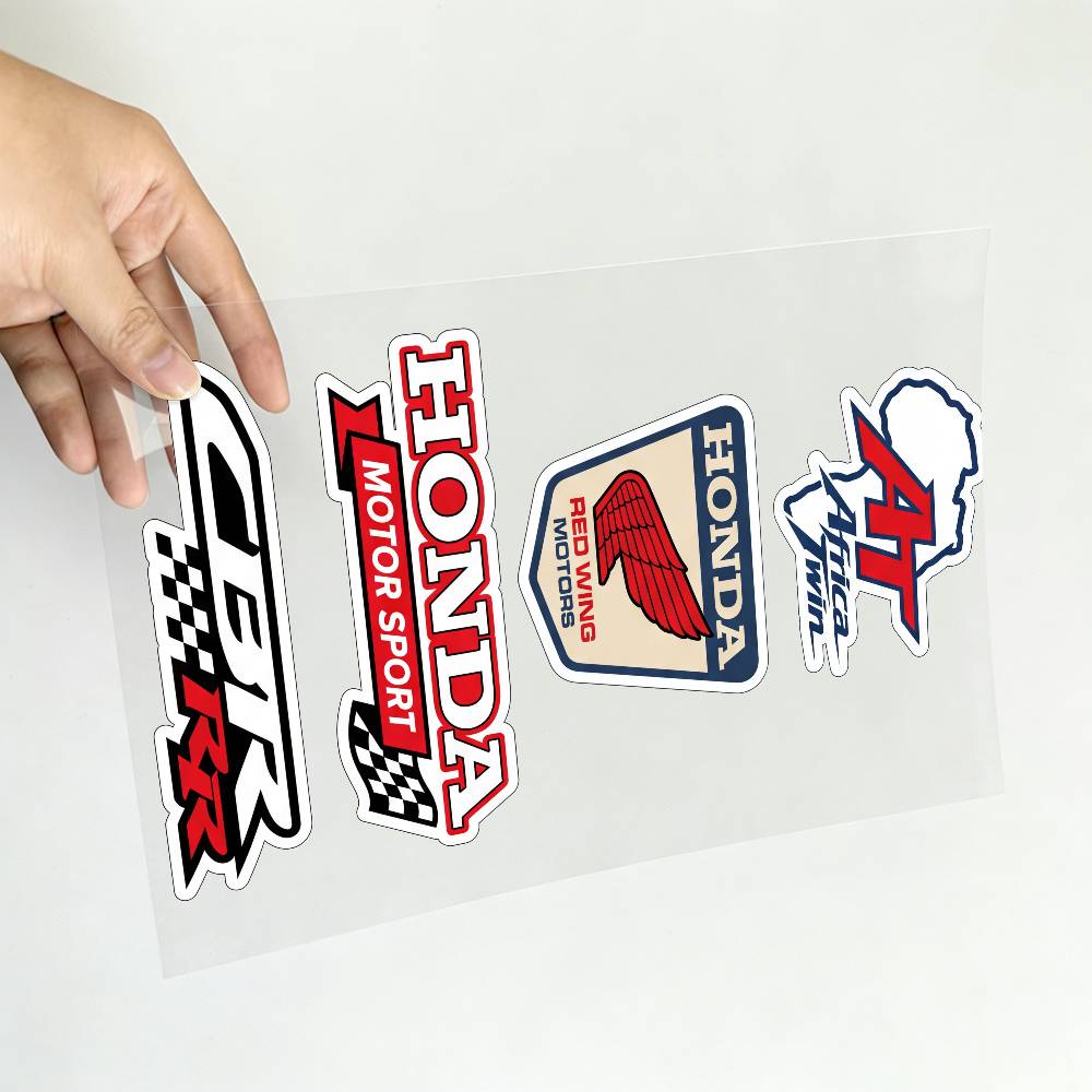 AAFX1 FOR HONDA MUGEN TYPE R VTEC Motorcycle Reflective Stickers Waterproof Decals for Helmet Scooter Fuel Tank Toolbox Racing