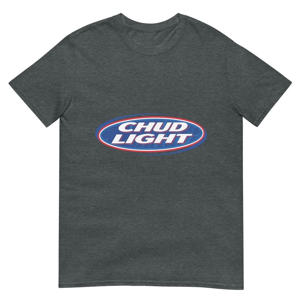 Chud Light Funny Parody Beer Style Humor Design Tshirt