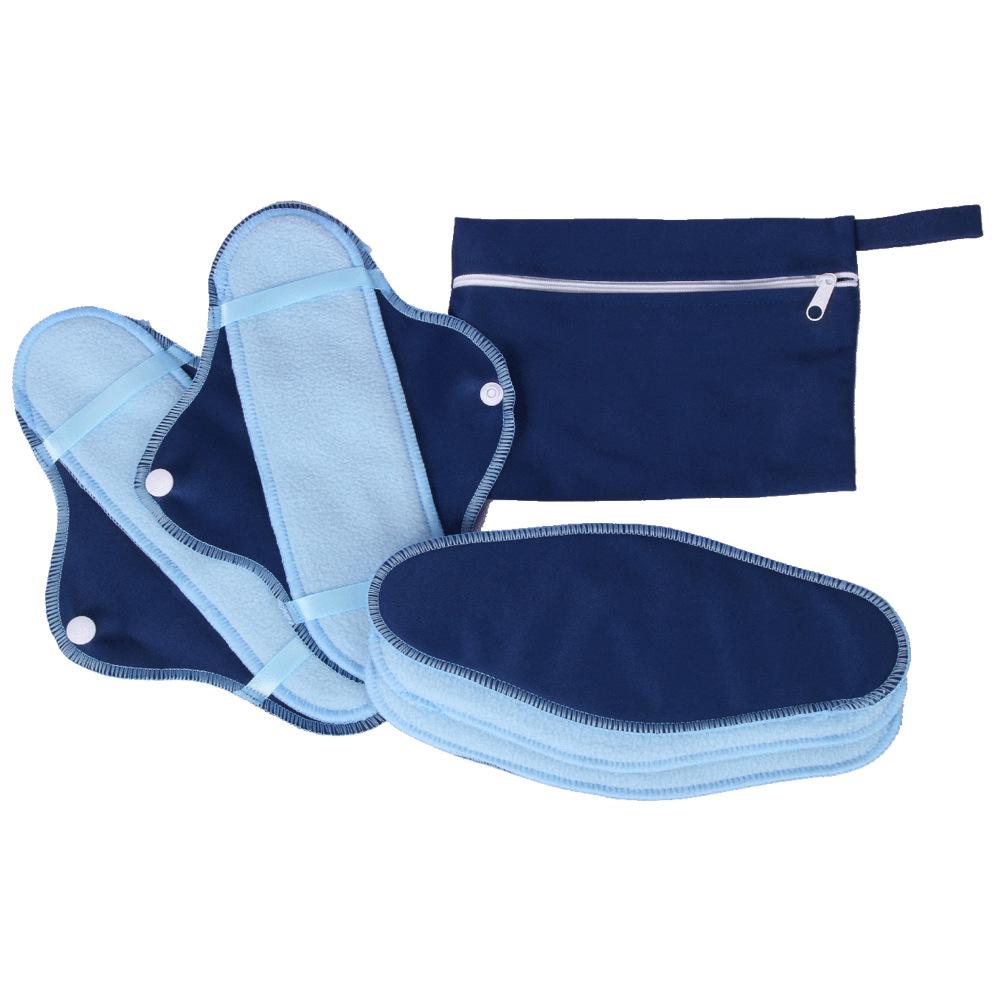 African Hot-Selling Washable Sanitary Napkin Set - 8 Pieces Washable sanitary napkin eight-piece set