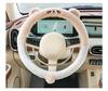Car Steering wheel cover for women's winter cute plush new winter anti-slip anti-freeze and heat-saving GM car holder cover