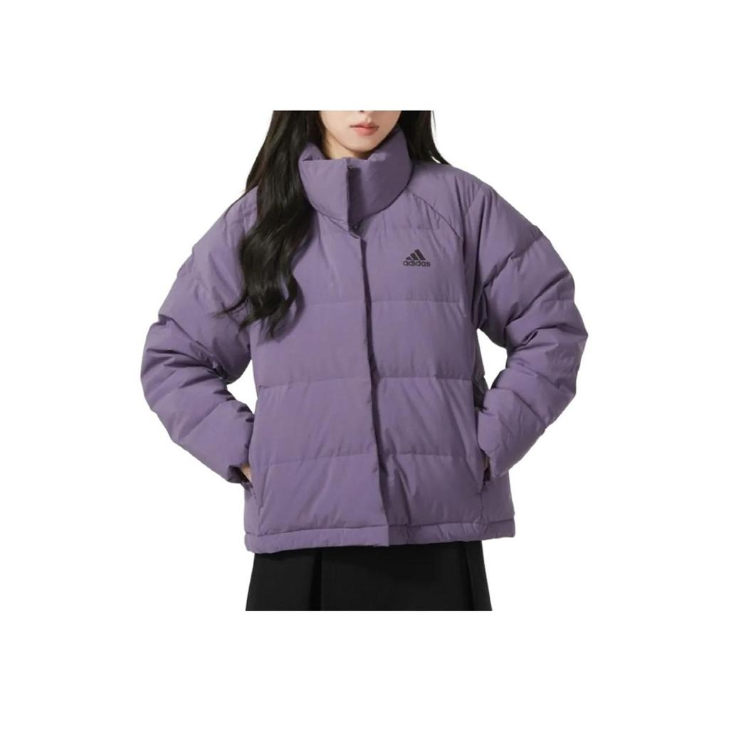 Adidas Helionic Relaxed Dámská péřová bunda Fialová IK3196