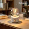 Retro LED Night Light: Rechargeable Bedside Atmosphere Lamp