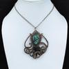 Ruby Fuchsite Copper Pendant Copper Wire Wrapped Jewelry Handmade Pendant Gemstone Jewelry Octopus Pendant Wire Wrap Pendant Gift For Women