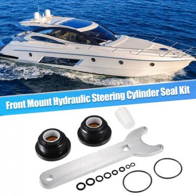 1 Set Front Mount Hydraulic Steering Cylinder Seal with Pin Wrench for HC5340