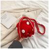 Mushroom knitted bag
