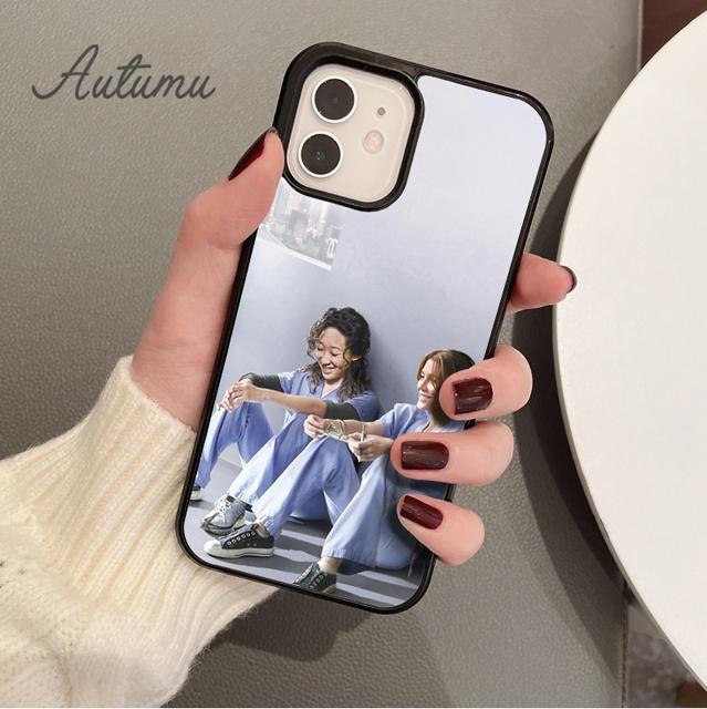 Kryt na telefon Greys Anatomy Sestra Doktor pro iPhone 11 12 13 14 Pro Max mini XR XS SE 2020 6S 7 8 Plus Samsung Galaxy S21 S22