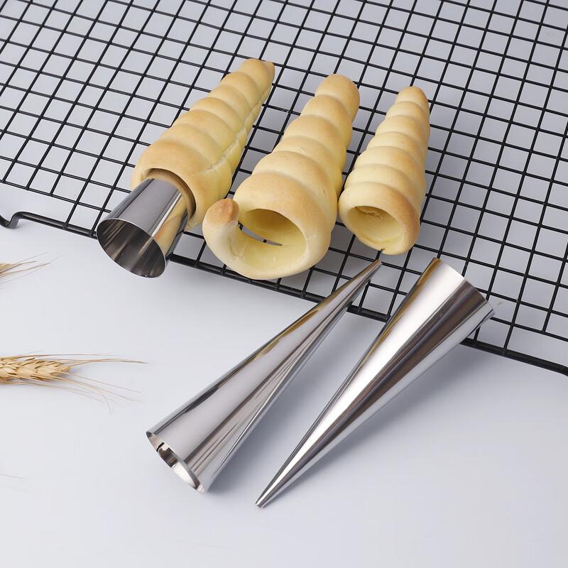 Pabei 3-Piece Stainless Steel Croissant Mold Set