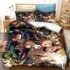 Druk 3D Anime Seraph of the End Mikaela Hyakuya Zestaw Pościeli Chłopcy Dziewczęta Rozmiar Twin Queen Poszwa na Kołdrę Poszewka na Poduszkę Łóżko Chłopcy Dorosły
